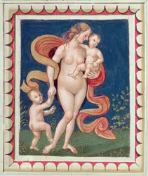 Allégorie de la charité (détail)