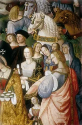 Énée Silvio Piccolomini présentant Éléonore du Portugal à l