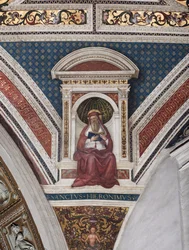 Saint Jérôme, (détail) des Docteurs de l