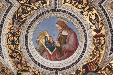 Saint Luc (détail)