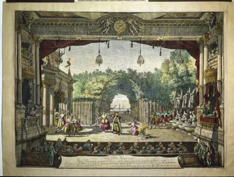 Ballet Le Turc Généreux des Indes Galantes de Jean-Philippe Rameau - au Burgtheater de Vienne