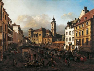 Place Freyung depuis le sud-est