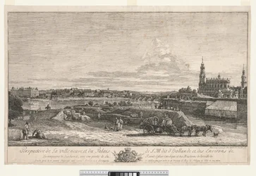 Vue de Dresde, 1748