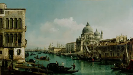 Vue du Grand Canal et de la Punta della Dogana, vers 1743