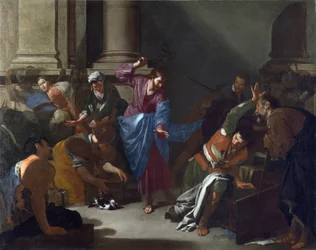 Le Christ chassant les marchands du temple