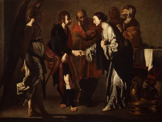 Les fiançailles de Tobias et Sara