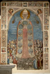 Madone de la Miséricorde - Madonna della Misericordia (Madone de la Miséricorde) par Daddi, Bernardo (1290-1350)