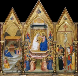 Triptyque retable