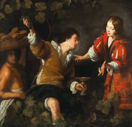 Joseph interprétant les rêves du boulanger et du majordome