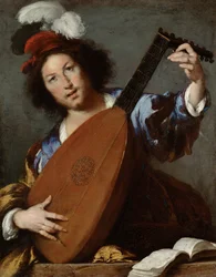 Le joueur de luth, c. 1645