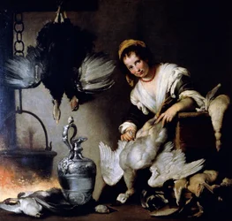 Le cuisinier, vers 1625