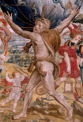 Série Les Sphères. Hercule soutenant la sphère céleste