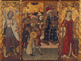 Saint Michel, Martyre de Sainte Eulalie et Sainte Catherine