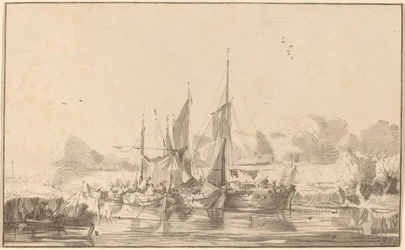 Canal à Utrecht, 1771, publié en 1787