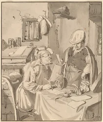 Le collectionneur, 1777, publié en 1786