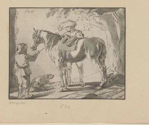 Deux hommes près d