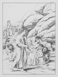 La Divine Comédie de Dante, Purgatorio (Purgatoire), Planche XXIX