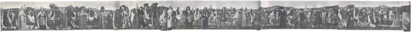 Danse macabre de Lübeck avant la guerre, photo, 1463