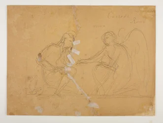 Cupid und Ganymede spielen Terre