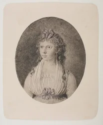 Portrait de Maren Schou West, née Grønlund