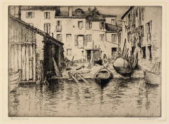 Magasin de bateaux, Venise