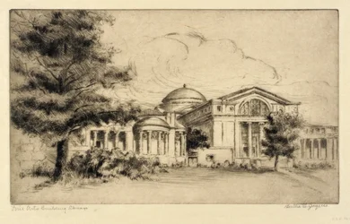 Fine Arts Building, Chicago (Façade, Ouest)