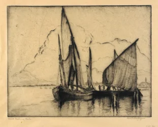 Bateaux de pêche à Venise