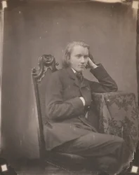 Johannes Brahms, Leipzig,1853 (photo)