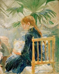 Fillette au chien (second fragment)