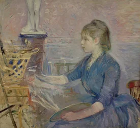 Paule Gobillard (1867-1946) peignant
