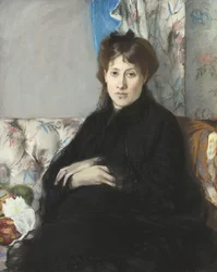 Portrait de Madame Edma Pontillon, née Morisot, 1871