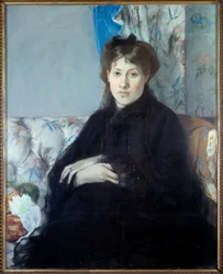 Portrait de Madame Edma Pontillon, née Morisot, sœur de l
