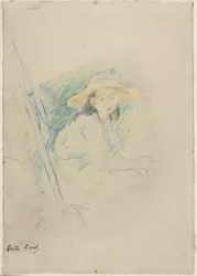 Fille Assise (Julie Manet)