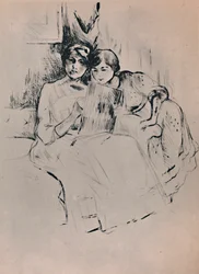La Leçon de dessin, vers 1888-1890, 1946