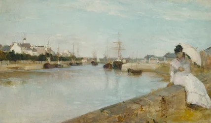 Le port de Lorient, 1869