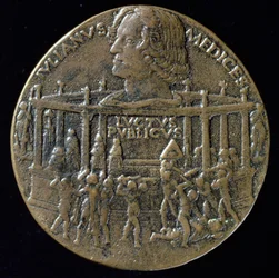 Médaille avec la tête de Giuliano De