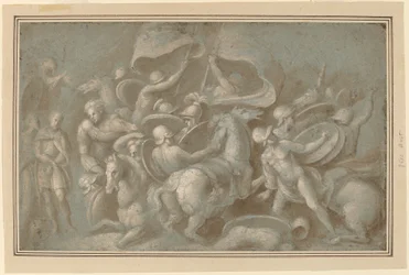 Scène de bataille