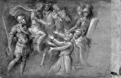 Neptune enlevant Caenis