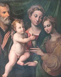 Vierge et Enfant avec Saint Joseph et Sainte Marie-Madeleine