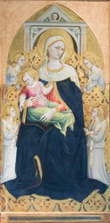 Madone en majesté avec l