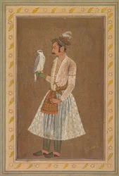 Portrait de Raja Jagat Singh de Nurpur régné 1618-46, probablement 1619