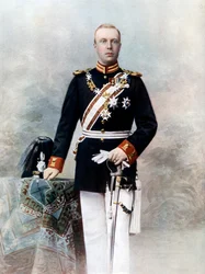 Duc Henri de Mecklembourg, Prince des Pays-Bas, fin du 19e-début du 20e siècle