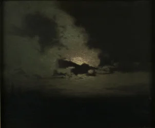 La lune cachée, vers 1907