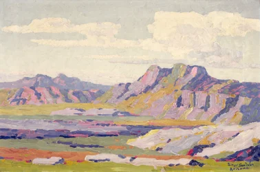 Dans le désert peint, Arizona