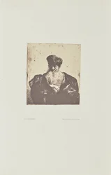 [Vieil homme avec barbe, bonnet de fourrure et manteau de velours]