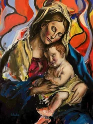 Madone et enfant