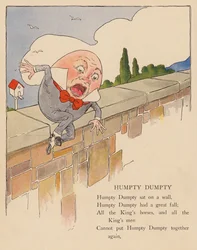 Comptine : Humpty Dumpty