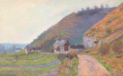 Une route près de Giverny