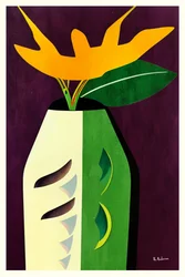 Nature morte florale moderne