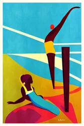 Une collection de maillots de bain estivale et colorée